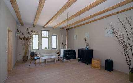Teilansicht ausgebauter Dachboden