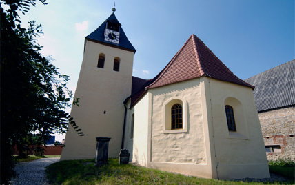 denkmalgeschützte Kirche Eggersdorf saniert